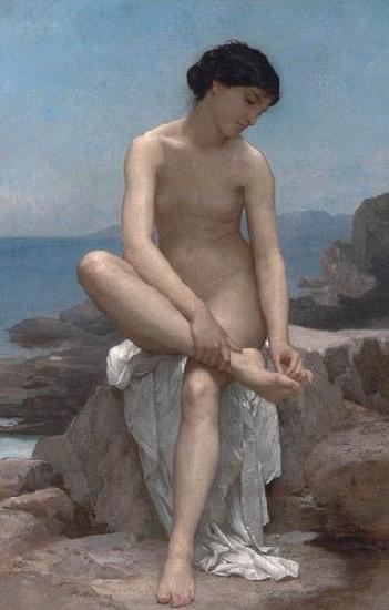 William-Adolphe Bouguereau The Bather oil painting picture